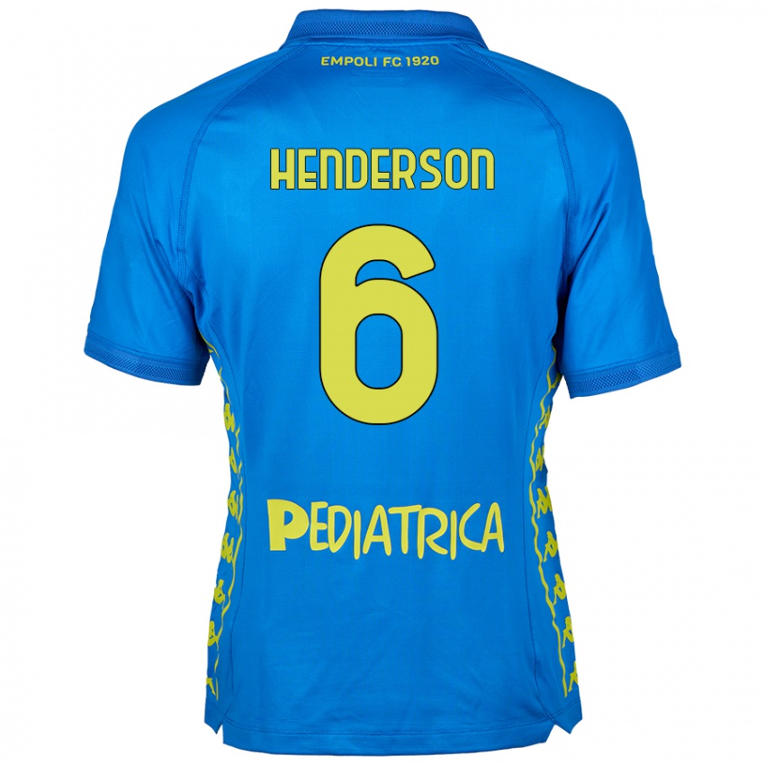 Lapset Liam Henderson #6 Sininen Kotipaita 2024/25 Lyhythihainen Paita T-Paita