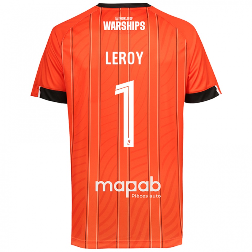 Lapset Benjamin Leroy #1 Oranssi Kotipaita 2024/25 Lyhythihainen Paita T-Paita