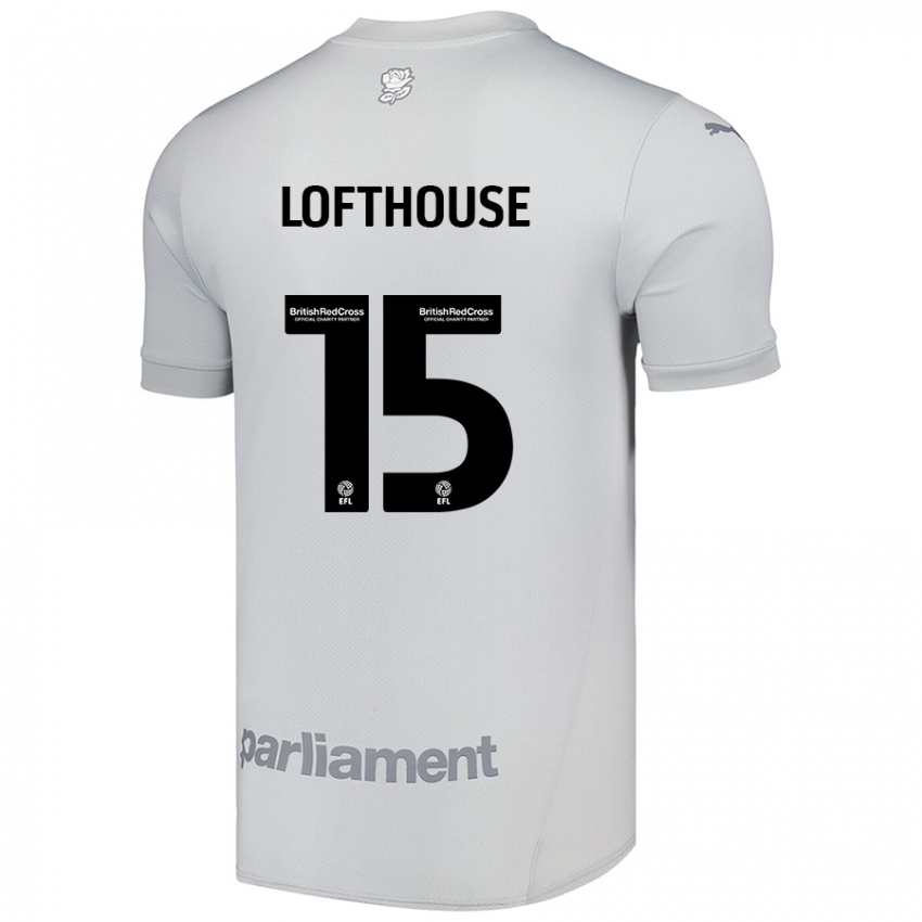 Lapset Kyran Lofthouse #15 Hopeanharmaa Vieraspaita 2024/25 Lyhythihainen Paita T-Paita