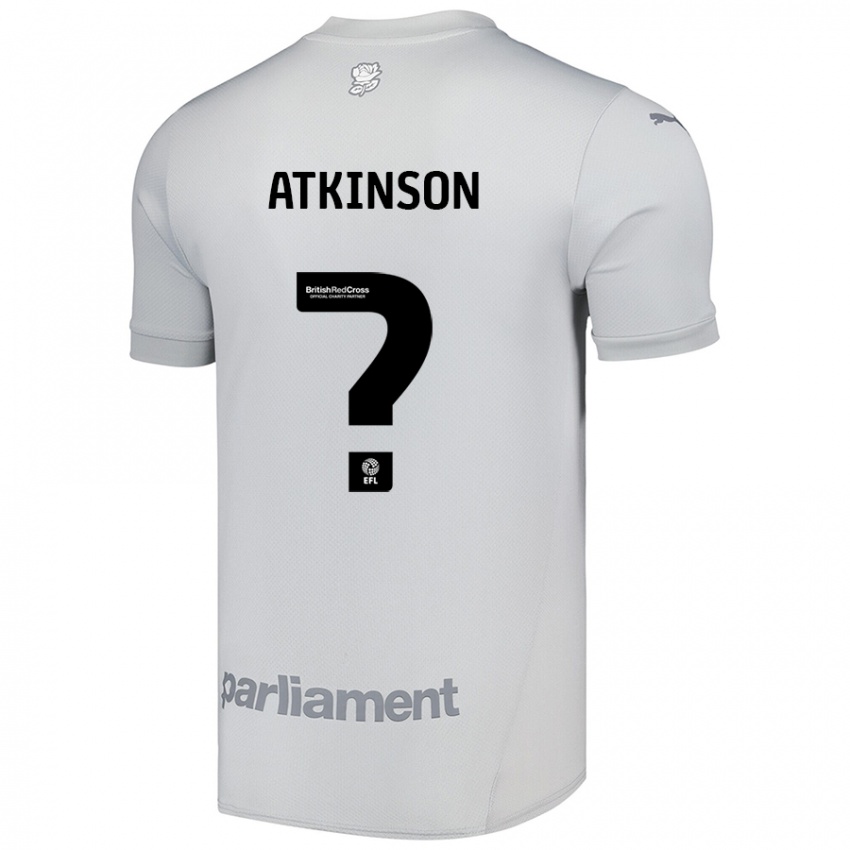 Lapset Aaron Atkinson #0 Hopeanharmaa Vieraspaita 2024/25 Lyhythihainen Paita T-Paita