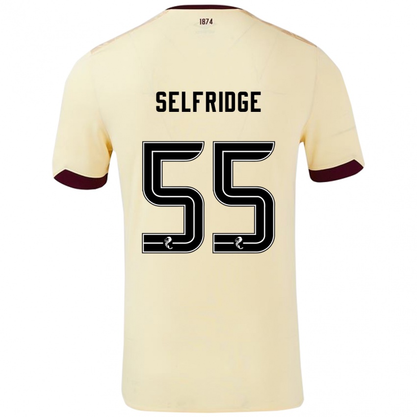 Lapset Louis Selfridge #55 Burgundin Kerma Vieraspaita 2024/25 Lyhythihainen Paita T-Paita