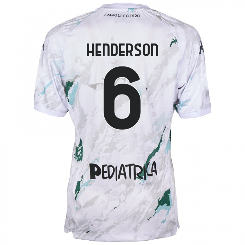 Lapset Liam Henderson #6 Harmaa Vieraspaita 2024/25 Lyhythihainen Paita T-Paita