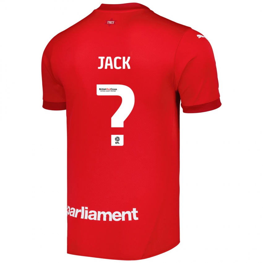 Miesten Jack Woodcock #0 Punainen Kotipaita 2024/25 Lyhythihainen Paita T-Paita