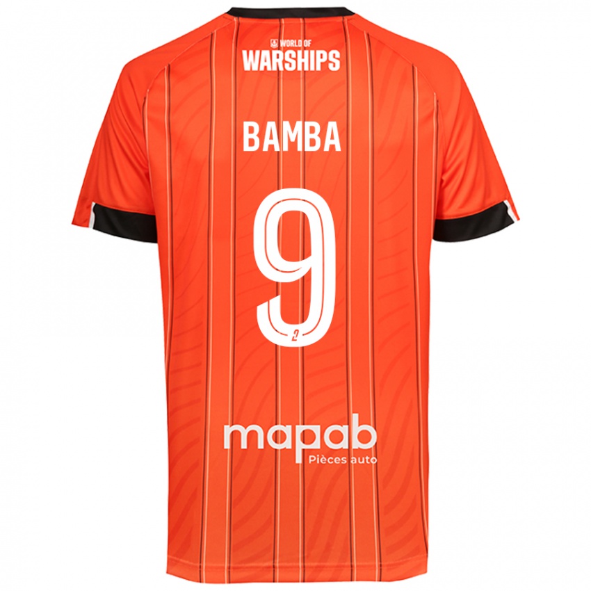 Miesten Mohamed Bamba #9 Oranssi Kotipaita 2024/25 Lyhythihainen Paita T-Paita