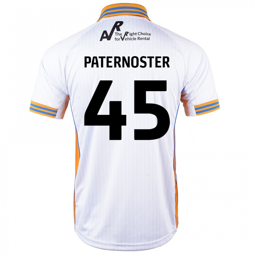 Miesten Vladimir Paternoster #45 Valkoinen Vieraspaita 2024/25 Lyhythihainen Paita T-Paita