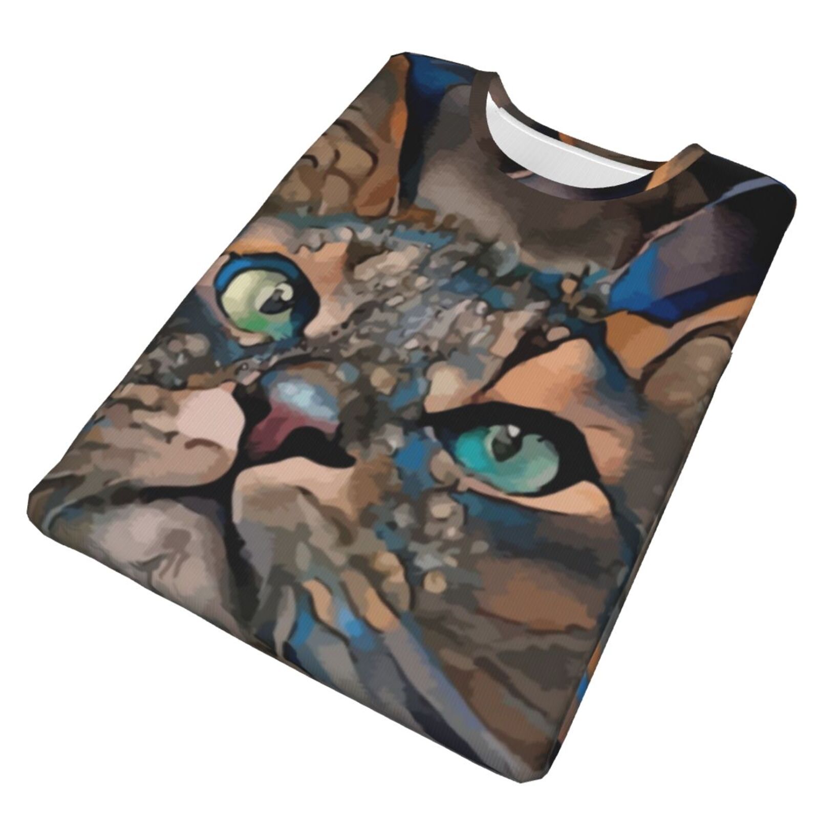 Kaunis kissa Sekoita Mediaelementit Klassinen T-paita